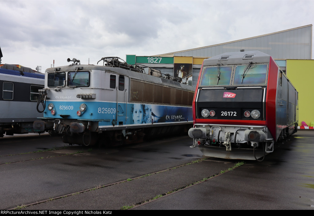 SNCF 825609 & SNCF 26172